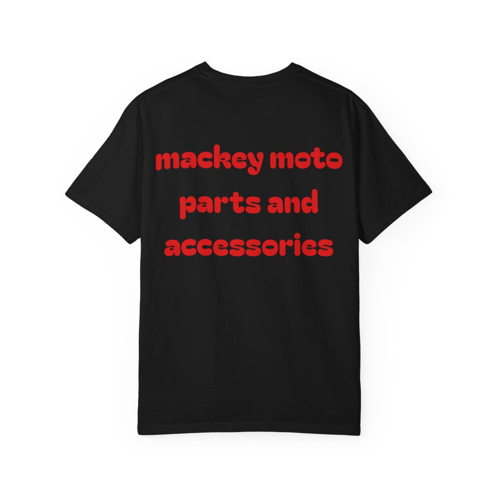 Mackey Moto custom t-shirt