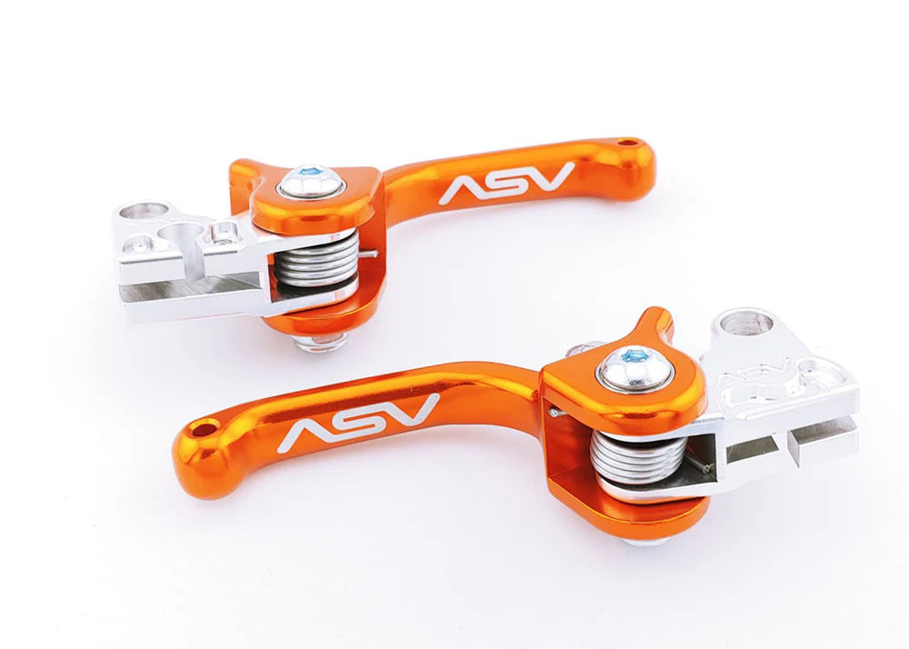 ASV F3-E Super Shorty F/R Brake Lever Set | Type 2 Moto Brake for surron ultra bee