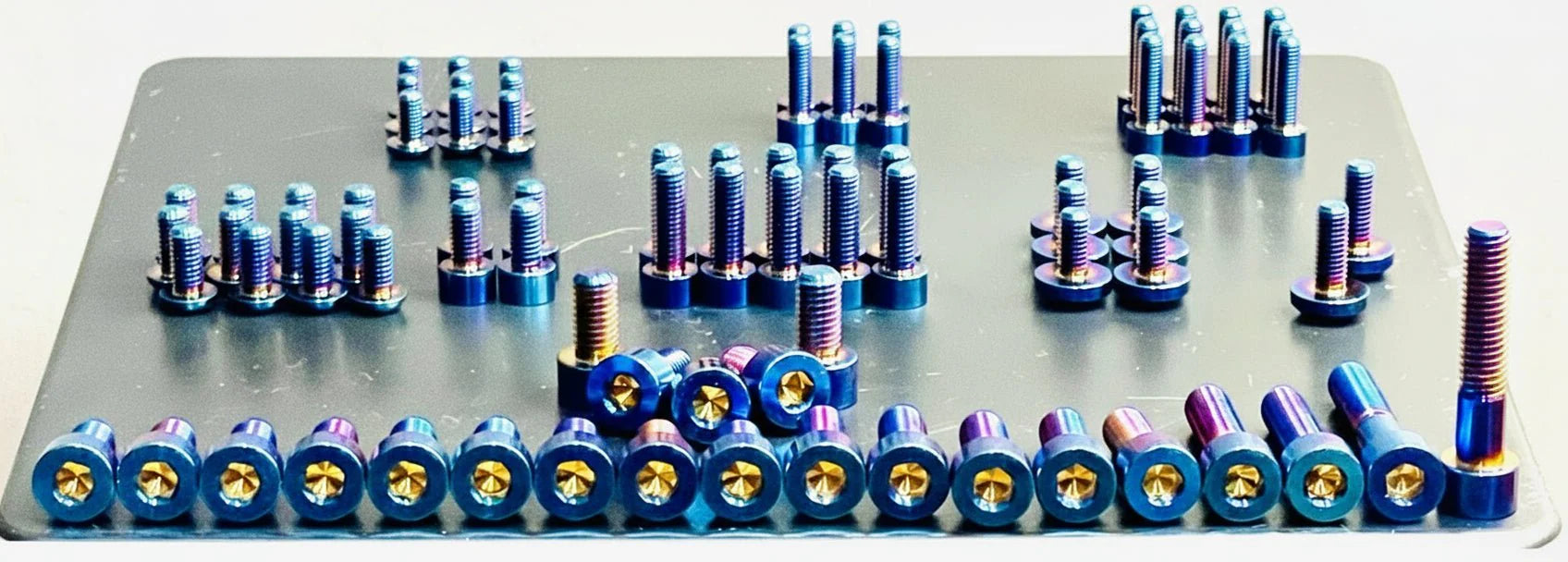 surron ultra bee full body and forks titanium bolts kit